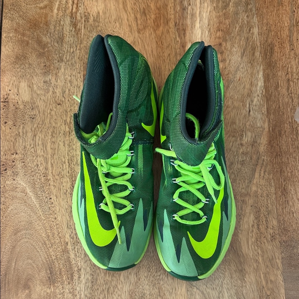 Nike Zoom HyperRev Pine Green 630913-301 High-Top Basketball Shoes